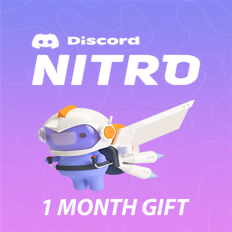Discord Nitro with 2 Boosts - 1 Month Gift