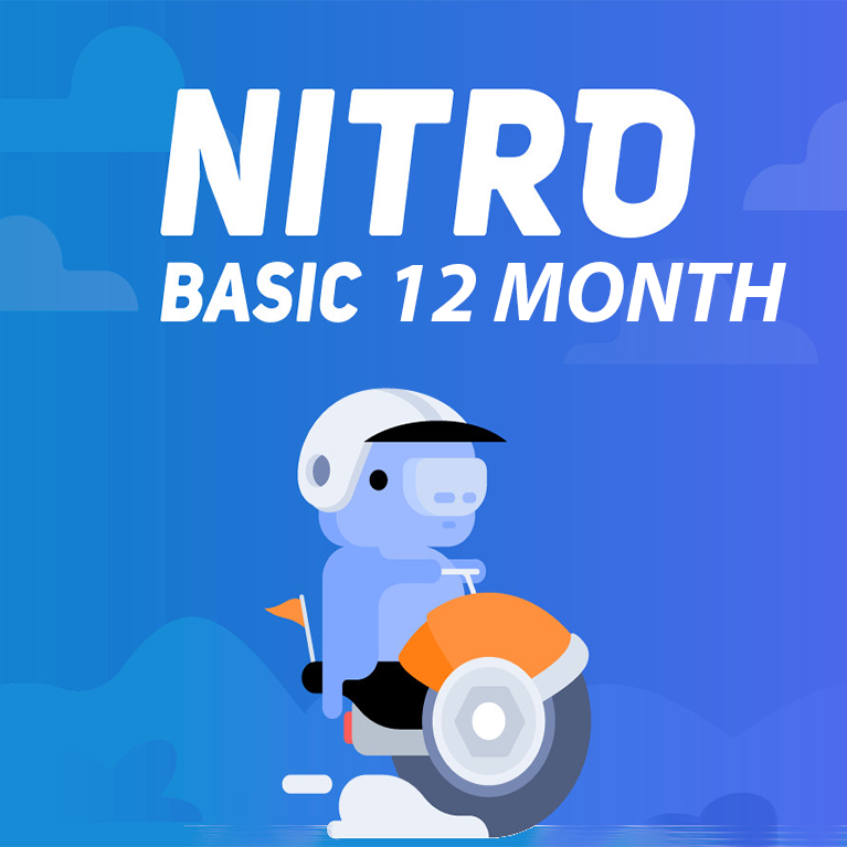Discord Nitro Basic ( Classic ) - 12 Month