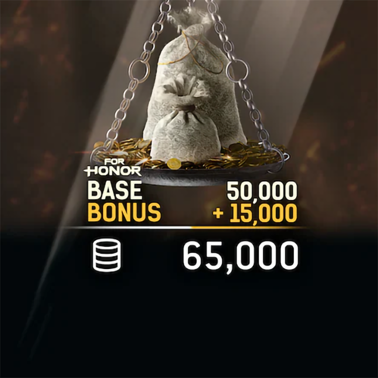 FOR HONOR™ 65000 STEEL Credits Pack