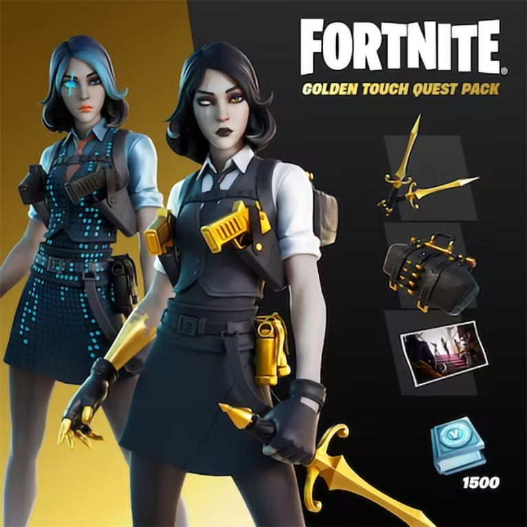 Fortnite - Golden Touch Quest Pack