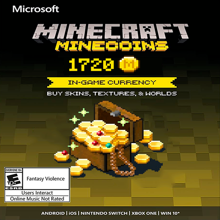 Minecraft - 1720 Minecoins ( 1720 Token Pack )
