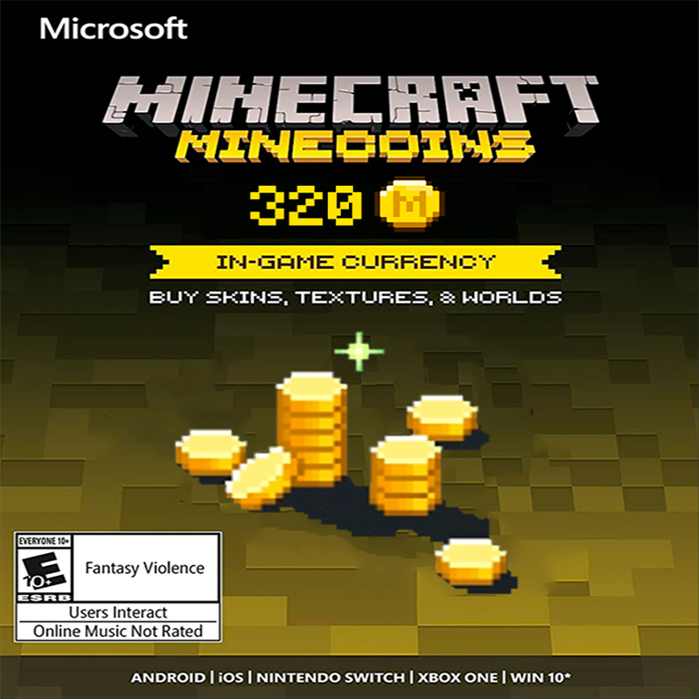 Minecraft - 320 Minecoins ( 320 Token Pack )
