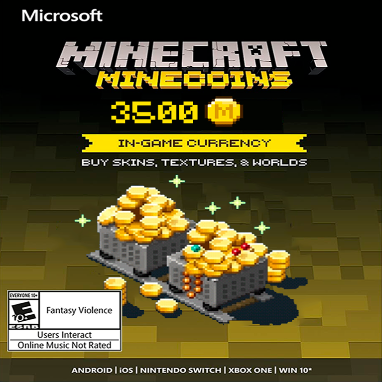 Minecraft - 3500 Minecoins ( 3500 Token Pack )