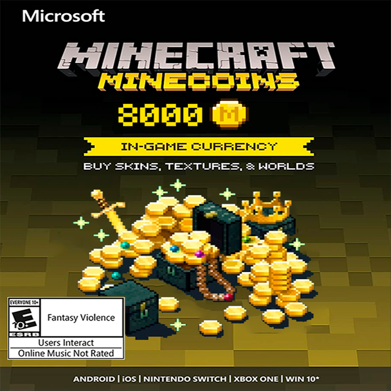 Minecraft - 8800 Minecoins ( 8800 Token Pack )