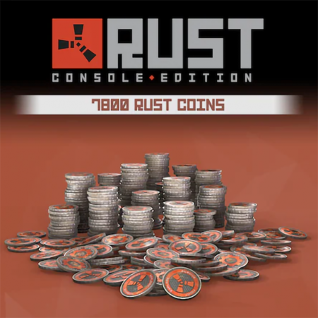 Rust - 7800 Rust Coins