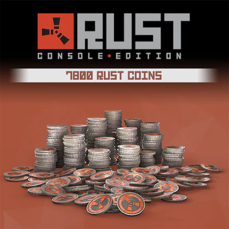 Rust - 7800 Rust Coins