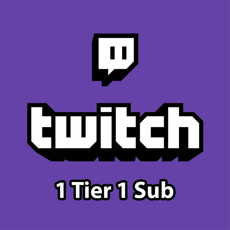 Twitch - 1 Tier 1 Gifted Sub