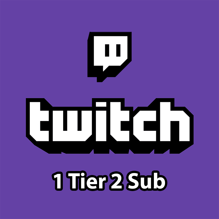 Twitch - 1 Tier 2 Gifted Sub