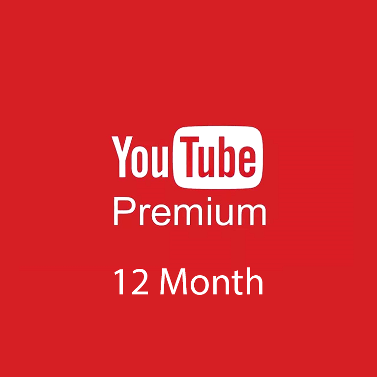 YouTube Premium - 12 Month Individual